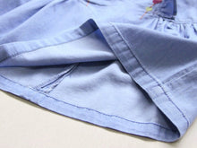 Girl Denim Dress Retro Kids Long Sleeve Jeans Tutu Dresses 1-6Y Children Clothing NW