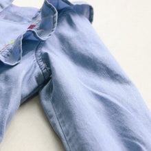 Girl Denim Dress Retro Kids Long Sleeve Jeans Tutu Dresses 1-6Y Children Clothing NW