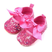 HOT 0-9M Infantil Kids New Diamond Baby Shoes Toddler Girls Shoes Bow First Walkers NW
