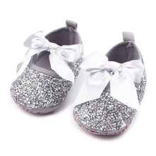 HOT 0-9M Infantil Kids New Diamond Baby Shoes Toddler Girls Shoes Bow First Walkers NW
