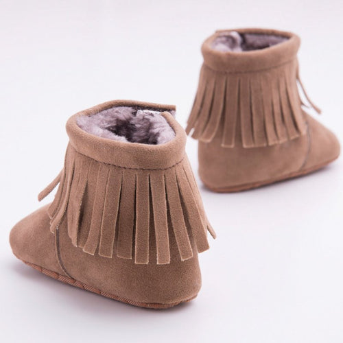 HOT Newborn Infant Baby Girls Soft Sole Cotton Booties Fabric Toddler First Walker Baby Shoes NW