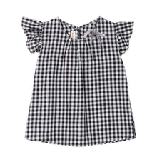 Girls Dress Kids Casual Cotton Dresses Children Fashion Plaid Clothing LZH7 NW