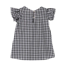 Girls Dress Kids Casual Cotton Dresses Children Fashion Plaid Clothing LZH7 NW