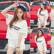 Home Women Clothes Style Shorts Sets Pajamas Female Plus Size LZH7 NW