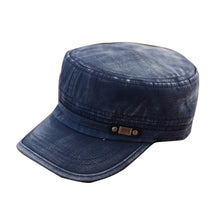 Hot Fashion Adjustable Classic Army Plain Vintage Hat Cadet Military Cap NW
