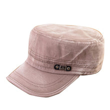 Hot Fashion Adjustable Classic Army Plain Vintage Hat Cadet Military Cap NW