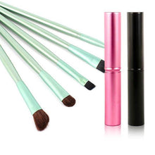 Hot Makeup Sets Kit Tools 5pcs Round Tube Practical Facial Eye Eyeshadow Brushes Make Up Brushes 3 Color NW