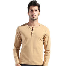 Hot Men Basic Long Sleeve T-shirt Gray Dark Blue Yellow White Slim Cut T Shirt Tops NW