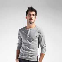 Hot Men Basic Long Sleeve T-shirt Gray Dark Blue Yellow White Slim Cut T Shirt Tops NW