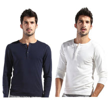 Hot Men Basic Long Sleeve T-shirt Gray Dark Blue Yellow White Slim Cut T Shirt Tops NW