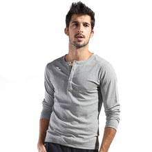 Hot Men Basic Long Sleeve T-shirt Gray Dark Blue Yellow White Slim Cut T Shirt Tops NW