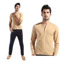 Hot Men Basic Long Sleeve T-shirt Gray Dark Blue Yellow White Slim Cut T Shirt Tops NW