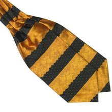 Hot Men's Fashion Stripes Long Silk Scarves Cravat Ascot Neck Ties Handkerchief Wholesale NW