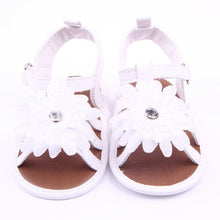 Hot New Newborn Toddler Flower Baby Girl Pu Leather First Walker NW