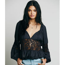 Women Lace Batwing Long Sleeve T-shirt Tops Bottoming Shirt New Black Red White NW