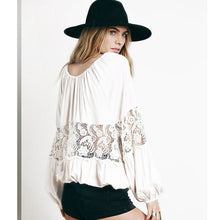 Women Lace Batwing Long Sleeve T-shirt Tops Bottoming Shirt New Black Red White NW
