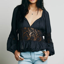 Women Lace Batwing Long Sleeve T-shirt Tops Bottoming Shirt New Black Red White NW