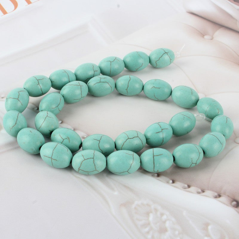 Vintage Natural Blue Turquoise Vintage Multi-Shape Loose spacer Beads Style L1-L7 LZH7 NW