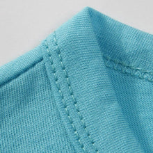 Infant Toddler Child Cartoon Print Baby Boy Girl Short Sleeve T-Shirt 2-7Y NW