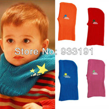 Infants Girls Kids Knit Crochet Warm Hat Cap Scarf Shawl Earflap Beanie ping NW