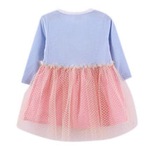 Kid Baby Girls Lace Party Dresses Long Sleeve 3D Heart Tulle Tutu Dress 2-7Y New NW