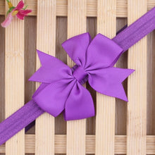 Kid Baby Girls Toddler Flower Headband Hair Bow Band Kids Girl Headwear Accessories NW