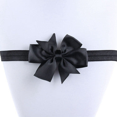 Kid Baby Girls Toddler Flower Headband Hair Bow Band Kids Girl Headwear Accessories NW
