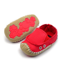 Kid Baby Shoes Canvas Infants Girl Toddler Soft Soled Anti-slip Crib Shoes 0-18M NW