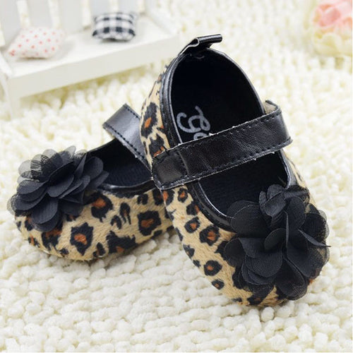 Kids Baby Girls Princess Mary Jane Crib Shoes Soft Bottom Anti-slip Shoes NW