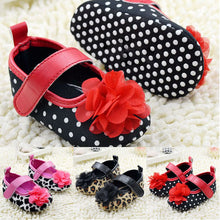 Kids Baby Girls Princess Mary Jane Crib Shoes Soft Bottom Anti-slip Shoes NW