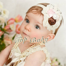 Kids Baby Hair Decor Flowers Pearl Headband Toddler Girl Hairbands Hair Band Headdress NW