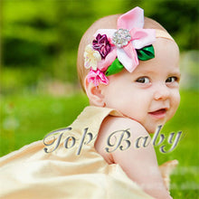 Kids Baby Hair Decor Flowers Pearl Headband Toddler Girl Hairbands Hair Band Headdress NW