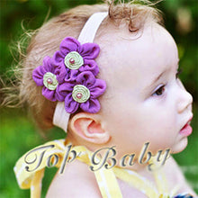 Kids Baby Hair Decor Flowers Pearl Headband Toddler Girl Hairbands Hair Band Headdress NW