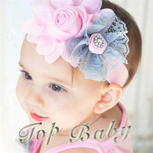 Kids Baby Hair Decor Flowers Pearl Headband Toddler Girl Hairbands Hair Band Headdress NW