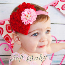 Kids Baby Hair Decor Flowers Pearl Headband Toddler Girl Hairbands Hair Band Headdress NW