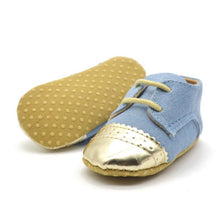 Kids Baby Laces Crib Shoes Anti-Slip Prewalkers Casual Canvas PU Shoes 0-18M NW