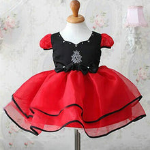 Kids Crystal Bowknot Tutu Dress Girls Ball Gown Bubble Dress 2-7Y NW