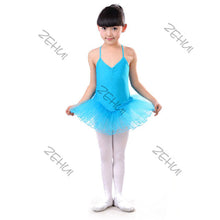 Kids Girl Ballet Dancewear Tranning Dance Skirt Tutu Strap Dress Leotard 3-12Y NW