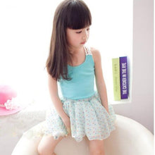 Kids Girls Crochet Hollow Out Floral Tops T Shirts Vest T-shirts Candy Color 0-3 Years NW