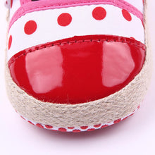 Kids Girls Dot Bowknot Baby Shoes Soft Toddler Shoes PU Cotton Outdoor Shoes 0-12M NW