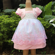Kids Girls Dresses Floral Chiffon Dress Costume Princess Party Dresses Size 1-4Y NW