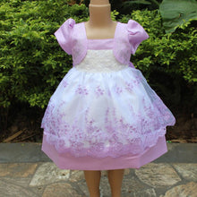 Kids Girls Dresses Floral Chiffon Dress Costume Princess Party Dresses Size 1-4Y NW