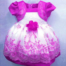 Kids Girls Dresses Floral Chiffon Dress Costume Princess Party Dresses Size 1-4Y NW