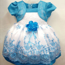 Kids Girls Dresses Floral Chiffon Dress Costume Princess Party Dresses Size 1-4Y NW