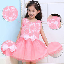 Kids Girls Sleeveless Clothes Bowknot Princess Baby Cute Party Dresses New NW