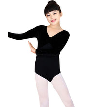 Kids Stretchy Leotard Gymnastics Ballet Dance Long Sleeve Bodysuit Leotard 4-13 Years NW