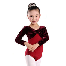 Kids Stretchy Leotard Gymnastics Ballet Dance Long Sleeve Bodysuit Leotard 4-13 Years NW