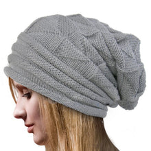 Knitted Hats for Mens Womens Baggy BeanieS Oversize Hat Ski Slouchy Chic Cap Skull NW