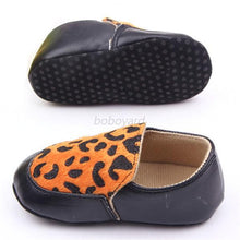 Leopard Print Toddler Baby Kids Girl Shoes Faux Leather Slip On Crib Shoes Prewalker 0-12M NW