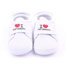 Love Mama Papa Soft Sole Baby Shoes Toddler Shoes Baby Boys Girls Firstwalkers Canvas Sneaker Newborn Shoes NW